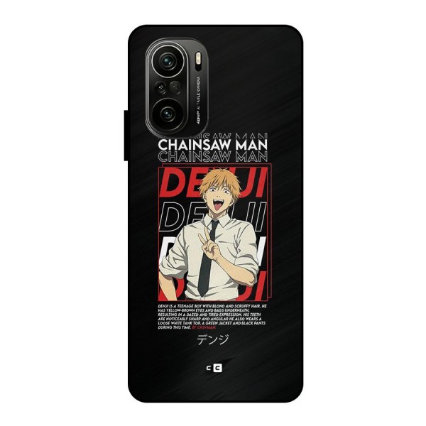 Denji Chainsaw Man Metal Back Case for Mi 11X Pro