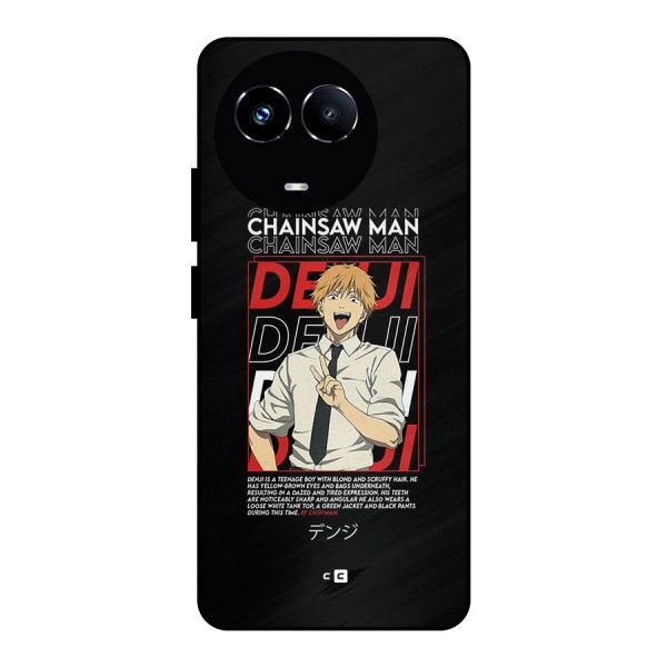 Denji Chainsaw Man Metal Back Case for Realme 11 5G