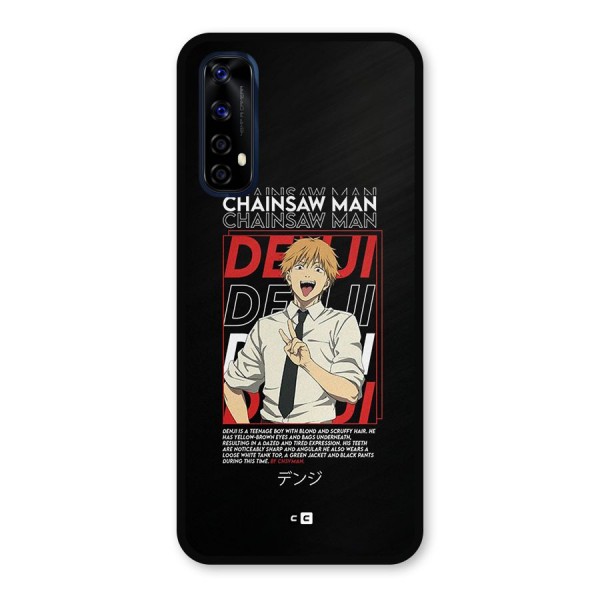 Denji Chainsaw Man Metal Back Case for Realme 7