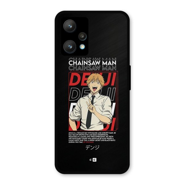 Denji Chainsaw Man Metal Back Case for Realme 9