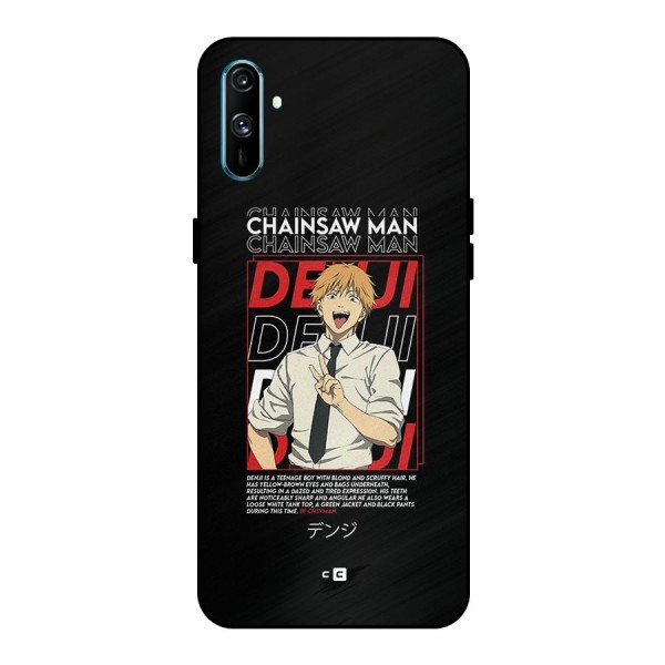 Denji Chainsaw Man Metal Back Case for Realme C3