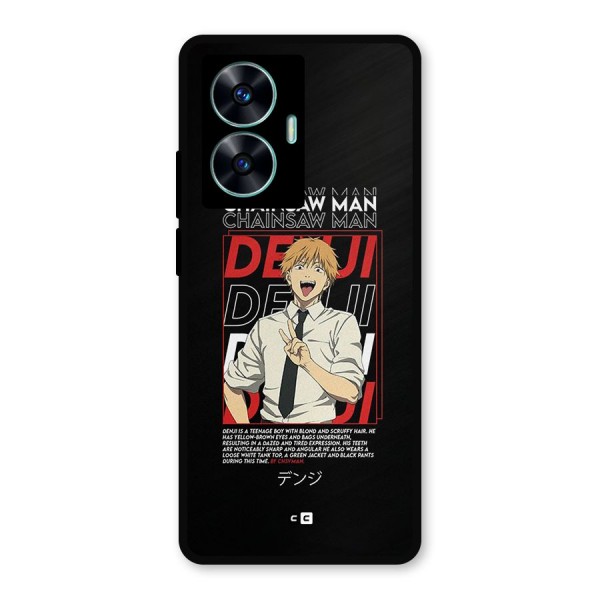 Denji Chainsaw Man Metal Back Case for Realme C55