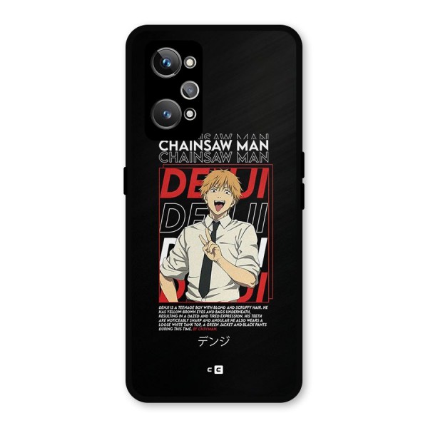 Denji Chainsaw Man Metal Back Case for Realme GT 2