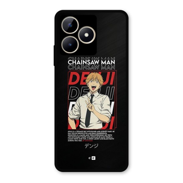 Denji Chainsaw Man Metal Back Case for Realme Narzo N53