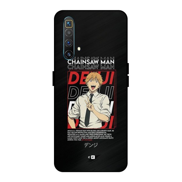 Denji Chainsaw Man Metal Back Case for Realme X3 SuperZoom