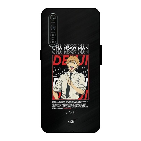 Denji Chainsaw Man Metal Back Case for Realme XT