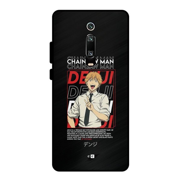 Denji Chainsaw Man Metal Back Case for Redmi K20 Pro