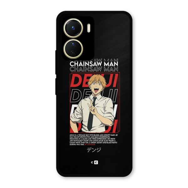 Denji Chainsaw Man Metal Back Case for Vivo Y56