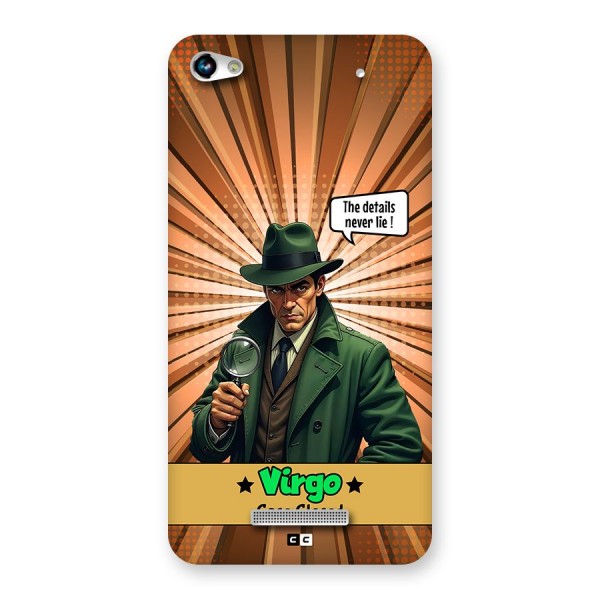 Detective Virgo Back Case for Canvas Hue 2 A316