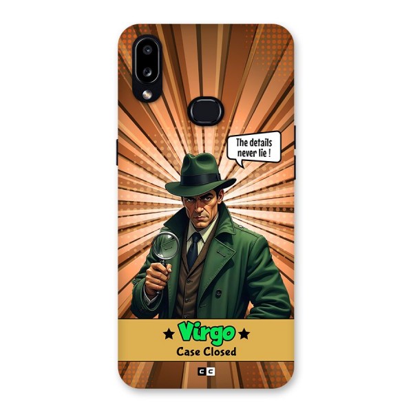 Detective Virgo Back Case for Galaxy A10s