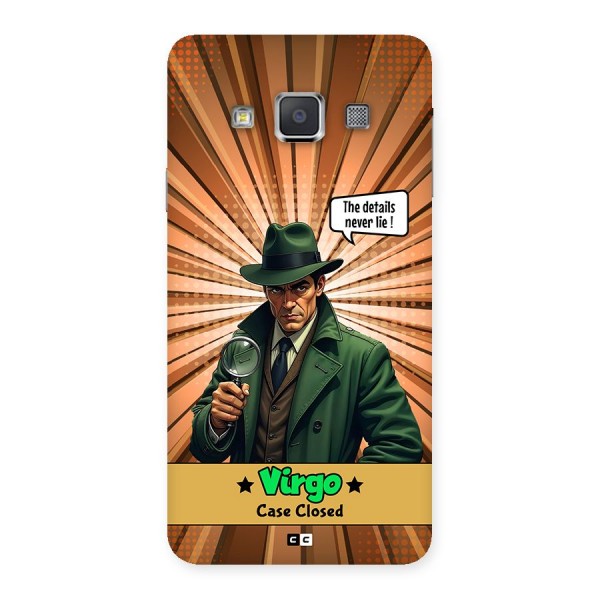 Detective Virgo Back Case for Galaxy A3