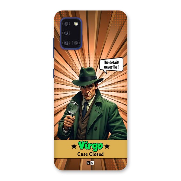 Detective Virgo Back Case for Galaxy A31