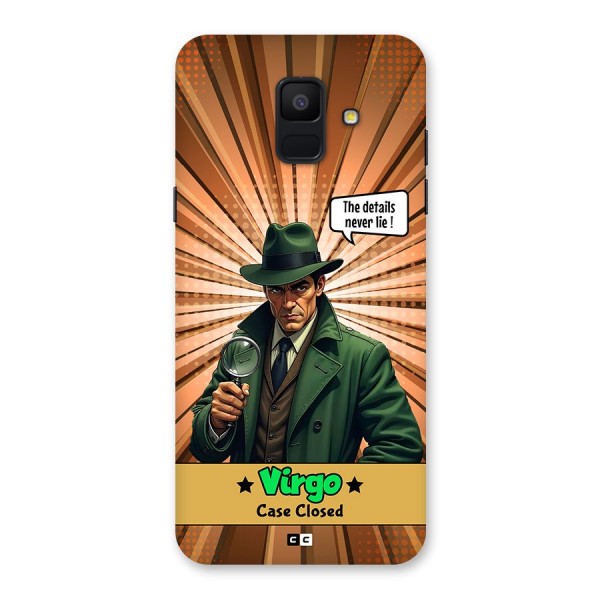 Detective Virgo Back Case for Galaxy A6 (2018)