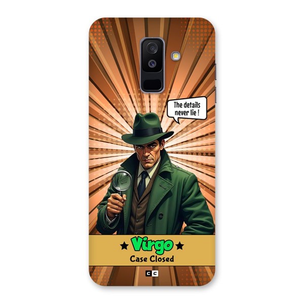 Detective Virgo Back Case for Galaxy A6 Plus