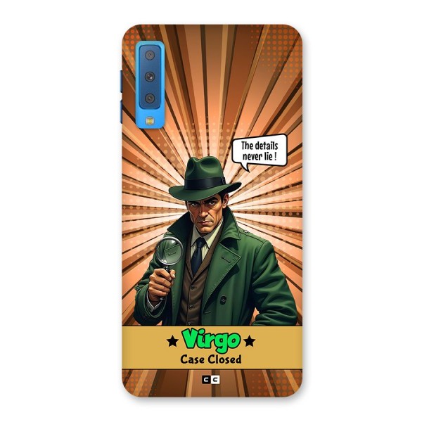 Detective Virgo Back Case for Galaxy A7 (2018)