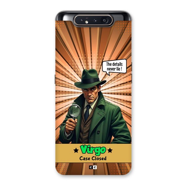 Detective Virgo Back Case for Galaxy A80