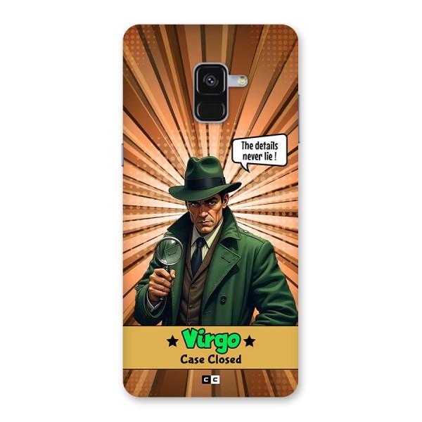 Detective Virgo Back Case for Galaxy A8 Plus