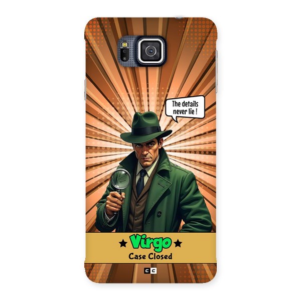 Detective Virgo Back Case for Galaxy Alpha