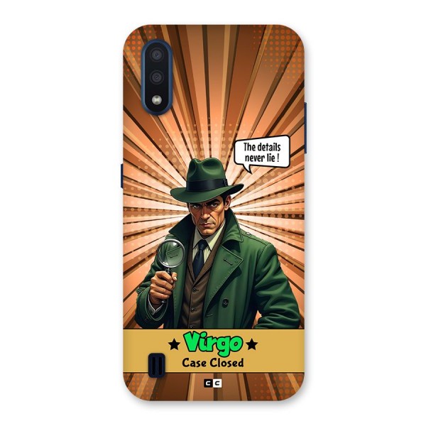 Detective Virgo Back Case for Galaxy M01