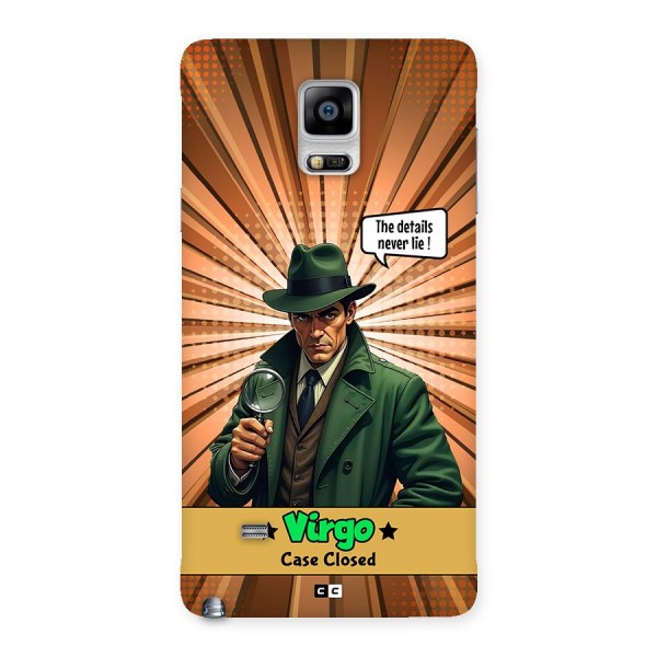 Detective Virgo Back Case for Galaxy Note 4