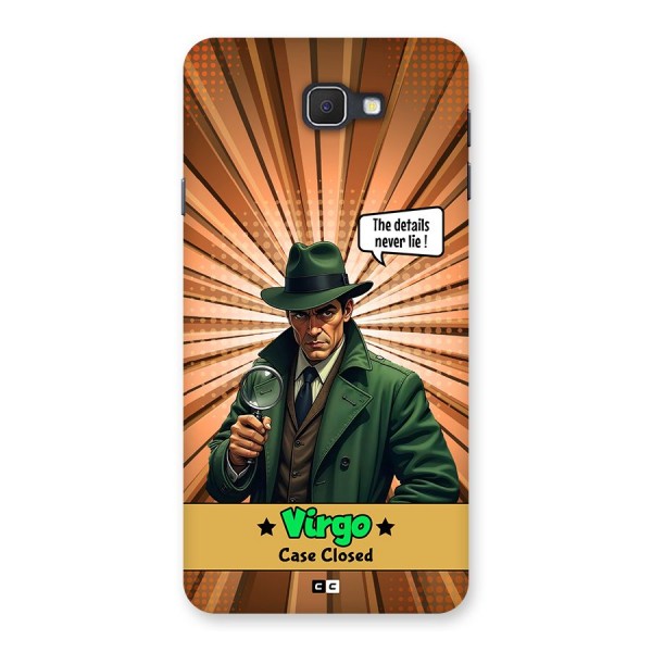 Detective Virgo Back Case for Galaxy On7 2016