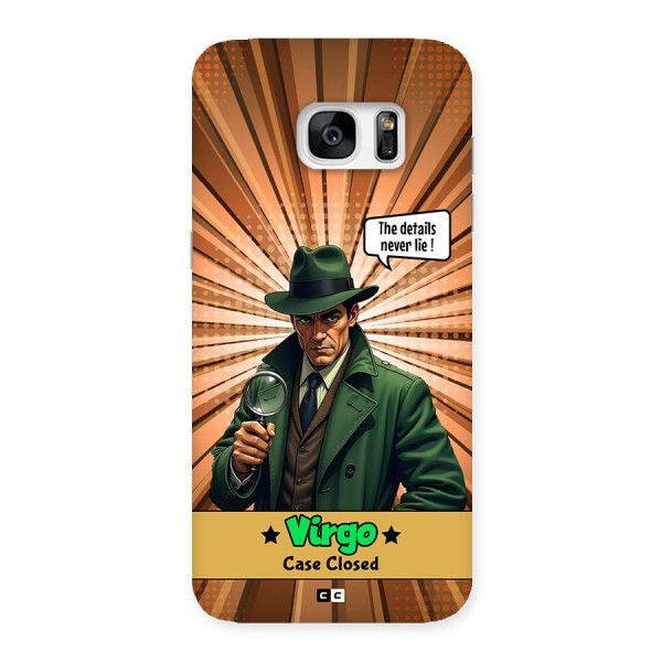 Detective Virgo Back Case for Galaxy S7 Edge