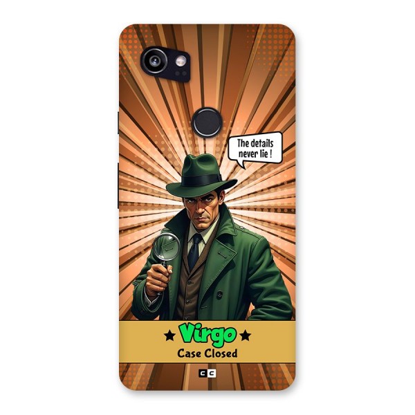 Detective Virgo Back Case for Google Pixel 2 XL