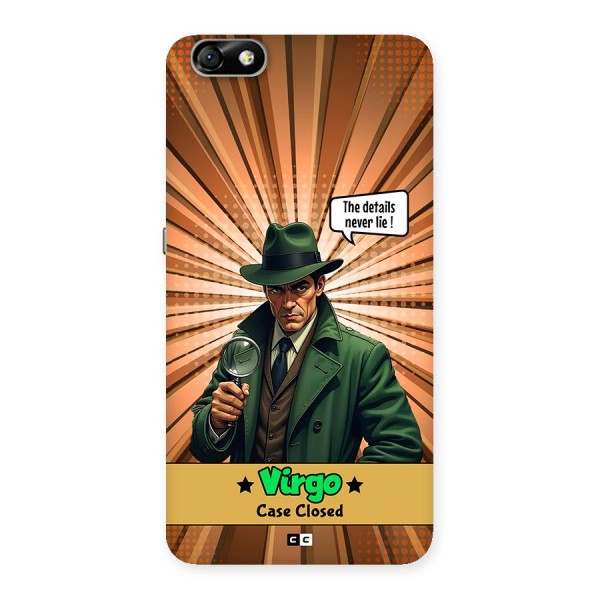 Detective Virgo Back Case for Honor 4X