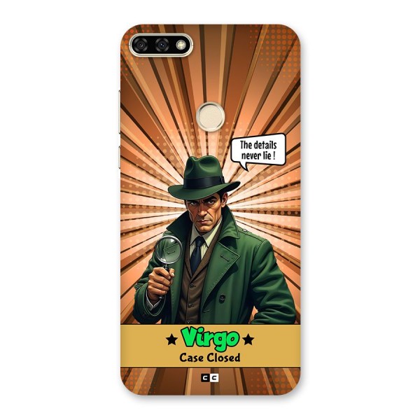 Detective Virgo Back Case for Honor 7A