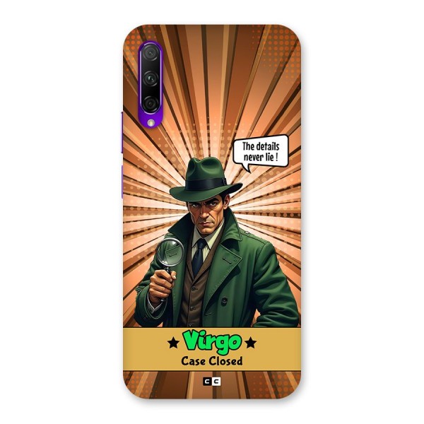 Detective Virgo Back Case for Honor 9X Pro