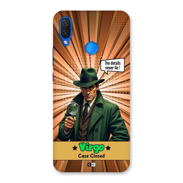 Detective Virgo Back Case for Huawei P Smart Plus