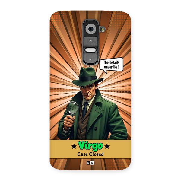 Detective Virgo Back Case for LG G2