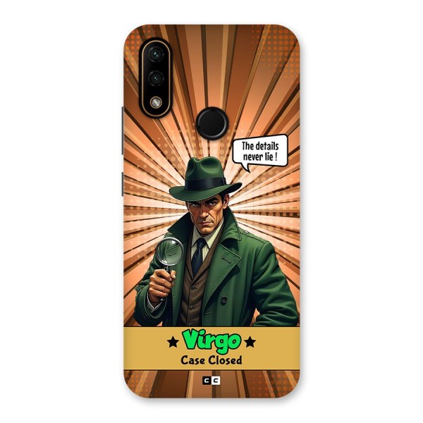 Detective Virgo Back Case for Lenovo A6 Note