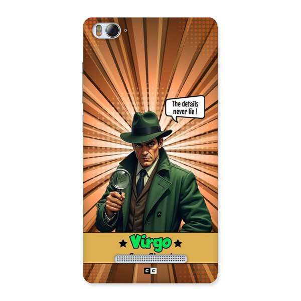 Detective Virgo Back Case for Mi4i