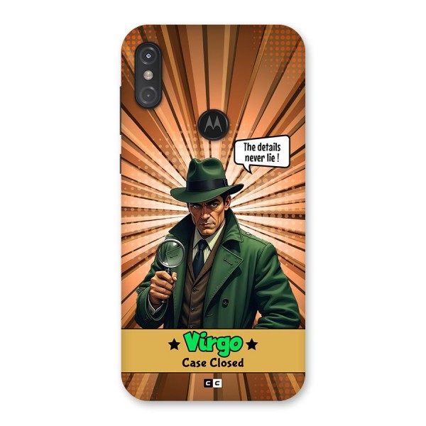 Detective Virgo Back Case for Motorola One Power