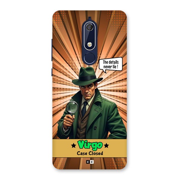 Detective Virgo Back Case for Nokia 5.1