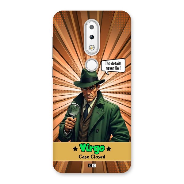 Detective Virgo Back Case for Nokia 6.1 Plus