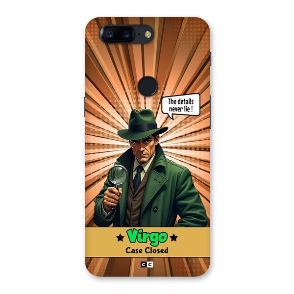 Detective Virgo Back Case for OnePlus 5T