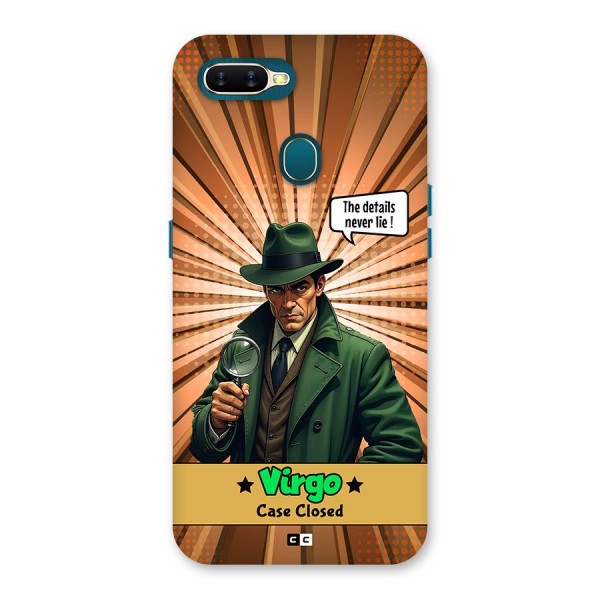 Detective Virgo Back Case for Oppo A11k