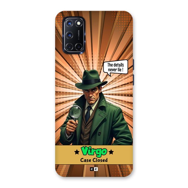 Detective Virgo Back Case for Oppo A52