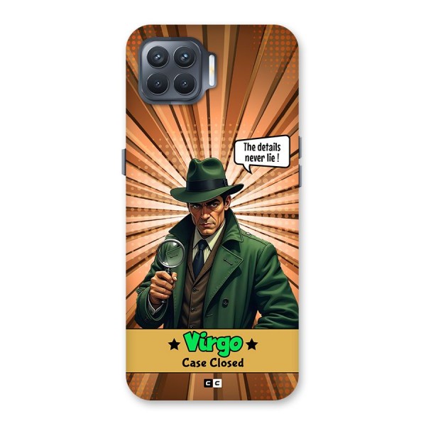 Detective Virgo Back Case for Oppo F17 Pro