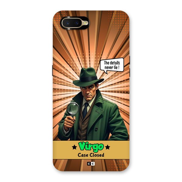 Detective Virgo Back Case for Oppo K1