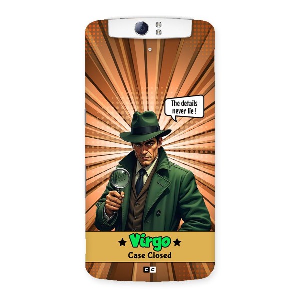 Detective Virgo Back Case for Oppo N1