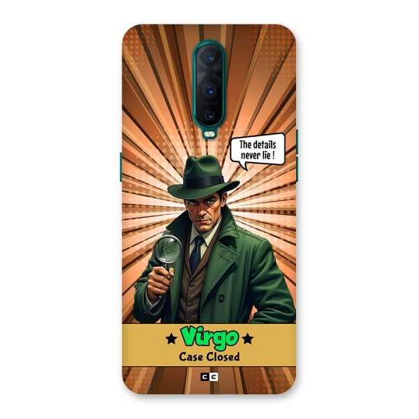 Detective Virgo Back Case for Oppo R17 Pro