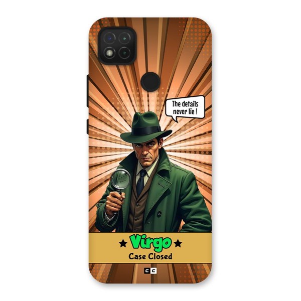 Detective Virgo Back Case for Redmi 9C