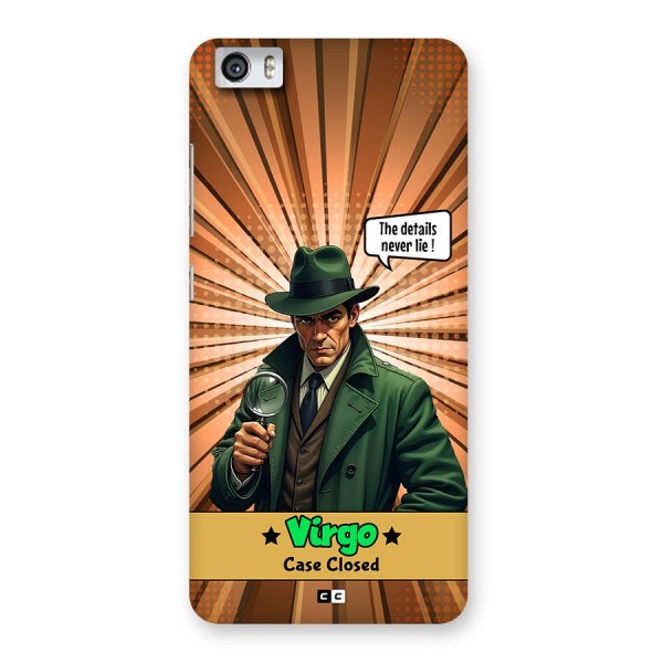 Detective Virgo Back Case for Redmi Mi 5