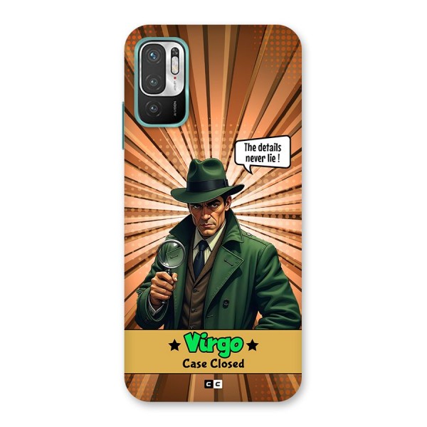 Detective Virgo Back Case for Redmi Note 10T 5G