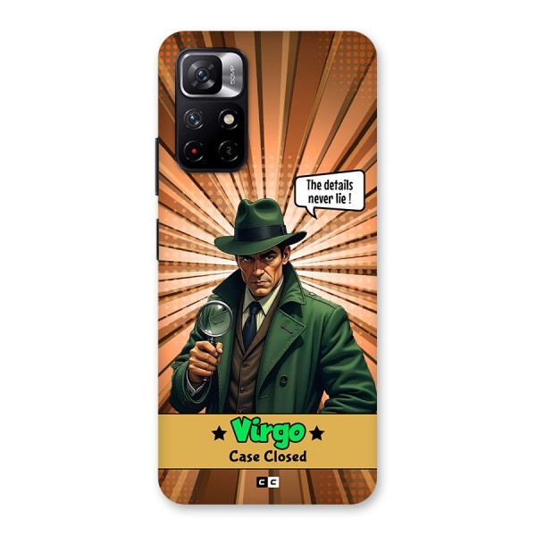 Detective Virgo Back Case for Redmi Note 11T 5G