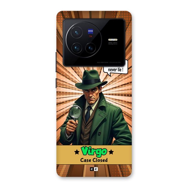 Detective Virgo Back Case for Vivo X80