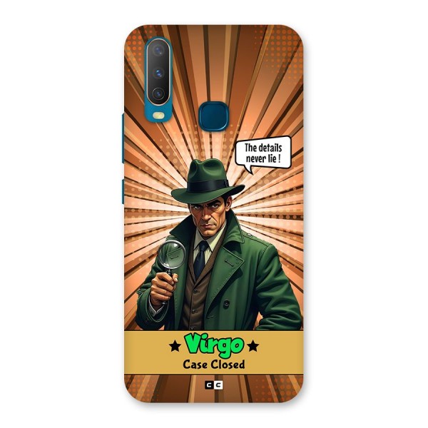 Detective Virgo Back Case for Vivo Y11